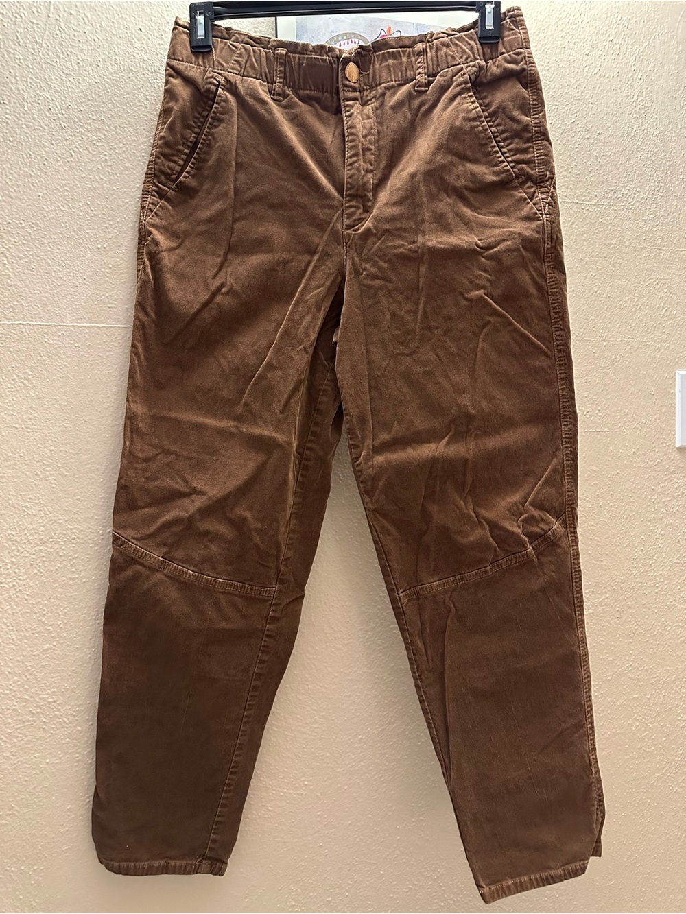 Democracy Brown Corduroy Work Trousers